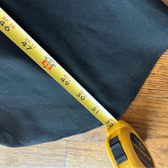 Vintage SANDRO Black Dress Ruffles - See Pictures For Measurements - Picture 2 of 8